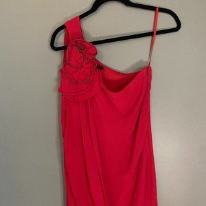 BCBG Max Azria One Shoulder Cocktail Dress